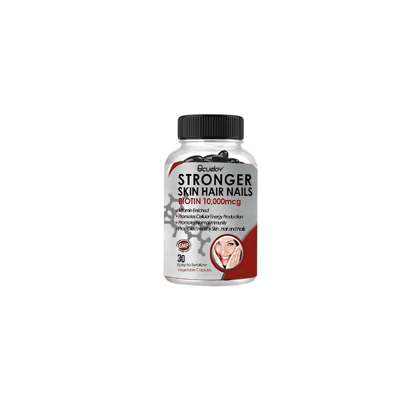 High-Potency 10,000 mcg Biotin Capsules with Collagen & Keratin – Supports Hair, Skin & Nails - Image 9