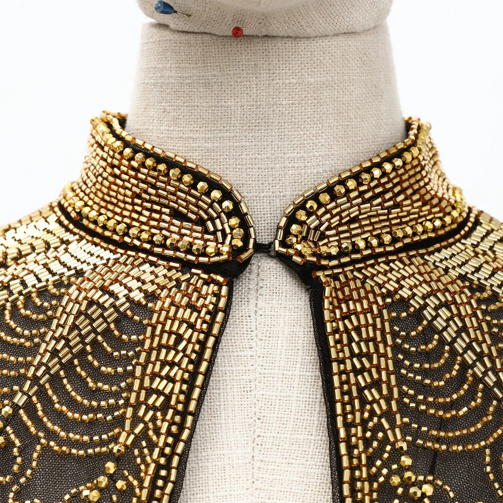 Women's 1920s Beaded Fringe Shawl - view 6