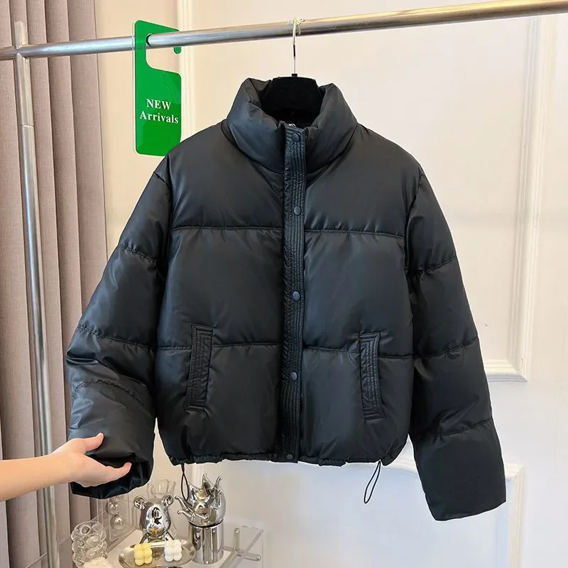Women's Short Loose Puffer Jacket - view 8