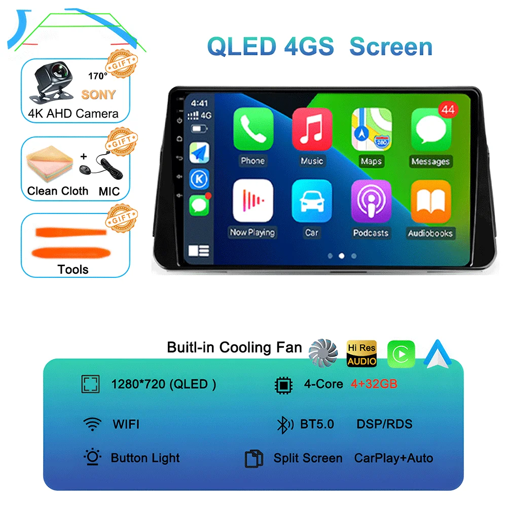 Android 16 For Nissan Kicks P15 2017 - 2021 Car Radio Multimedia Video Player Navigation Stereo GPS Autoradio Carplay NO DVD - Image 9