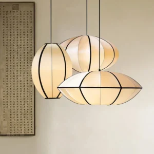 Nordic Fabric LED Pendant Light