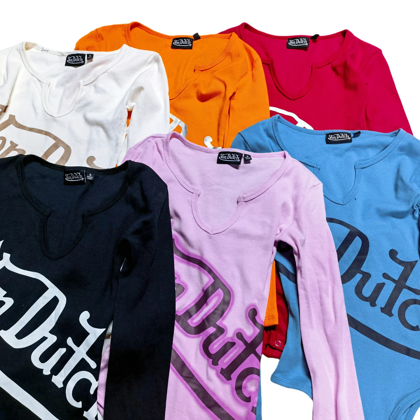 Women's Long Sleeve Letter Print Bodysuit - view 2