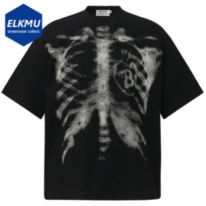 Y2K Oversized Cotton Blend T-Shirt