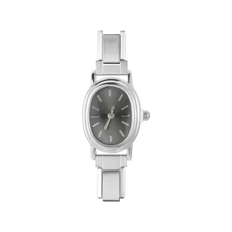 Unisex 9mm Stainless Steel Watch with Italian Elastic Charm – Chain - Image 30