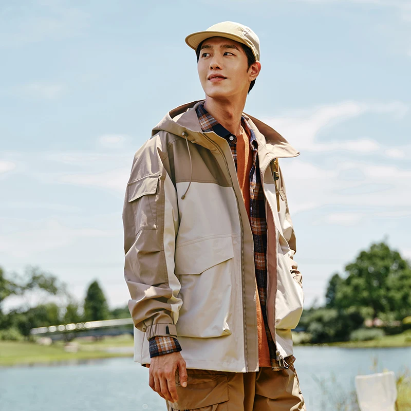 Semir Men's Autumn Waterproof Hooded Jacket - Image 7