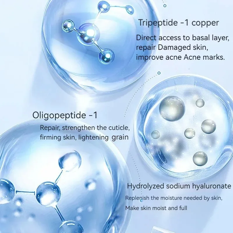 Blue Copper Peptide Freeze‑Dried Powder – 20 Anti‑Wrinkle & Acne Serum - Image 3