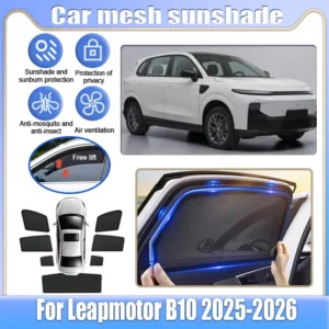 Magnetic Mesh Window Sunshades for Leapmotor B10