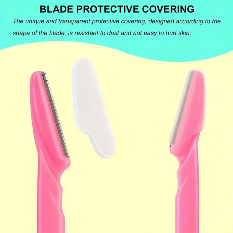 Eyebrow Razor Blade Set – Plastic Safe, 12/30/40/66 pcs - Image 6