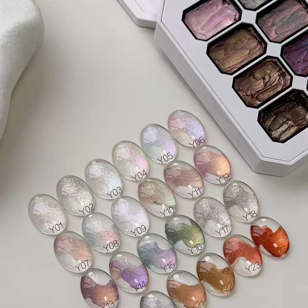 Fairy Powder Micro-Texture Gel Nail Polish – No Top Coat, UV/LED, 36g - Image 6