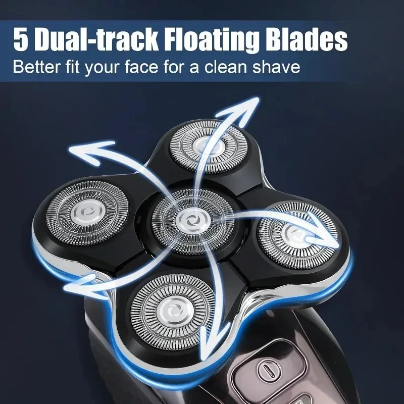 RX5 Replacement Head Compatible with Head Shaver Shaver Replacement Heads for Washable Shaver Blade for Wet Dry Shaving 2026 New - Image 4