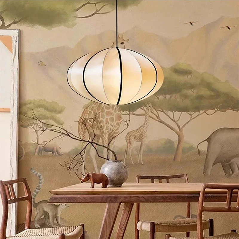 Nordic Fabric LED Pendant Light - view 4