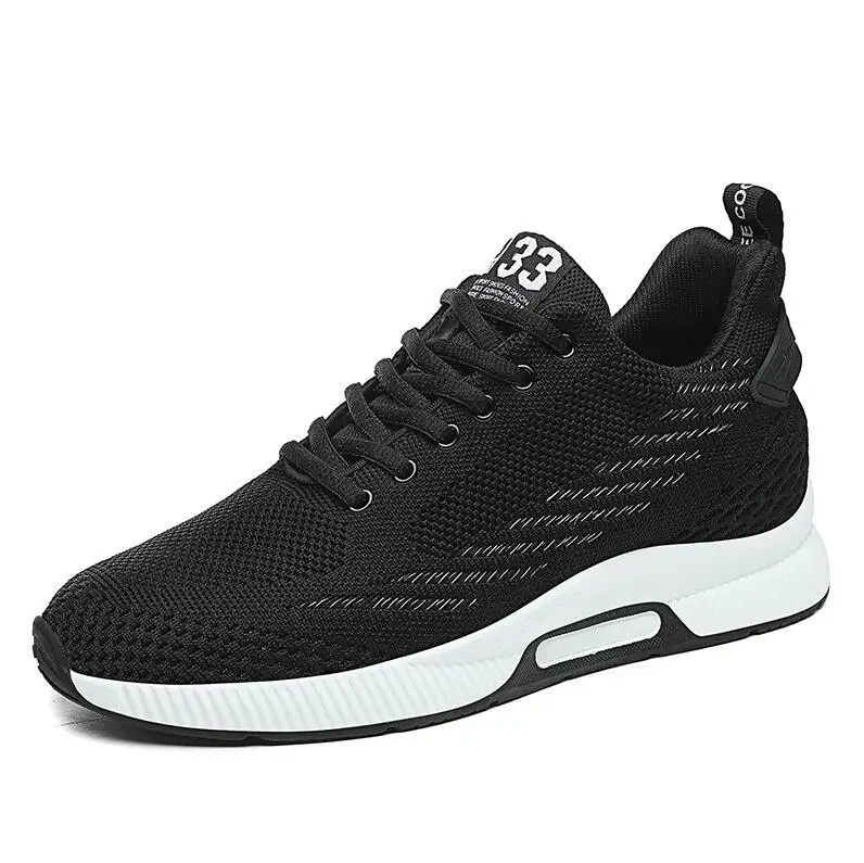 Men's Air Mesh Height‑Increase Sneakers, 6‑8 cm Lift, Lace‑Up - Image 13