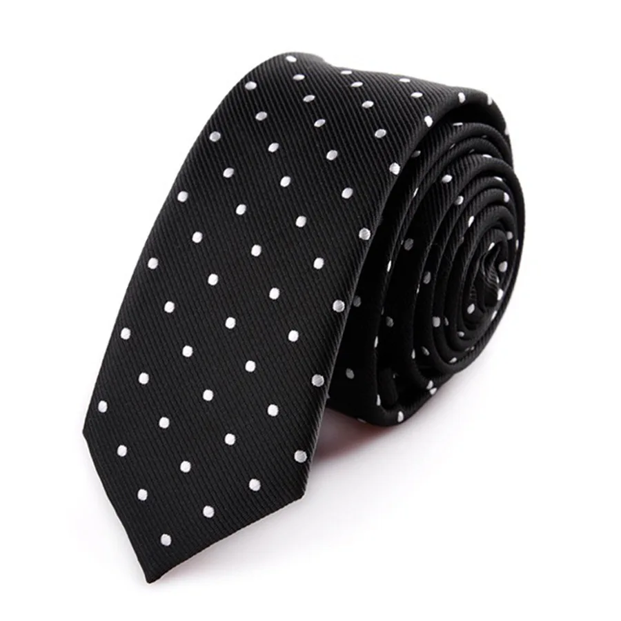 5cm Narrow Tie Fashionable Trend Tie Striped Polka Dot Flower Pattern Tie Student Personalized Accessory Casual Daily Matching - Image 15
