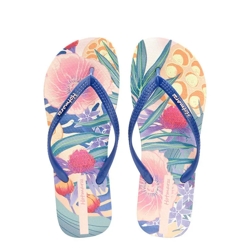 Women's Anti-Slip Flower Flip Flops