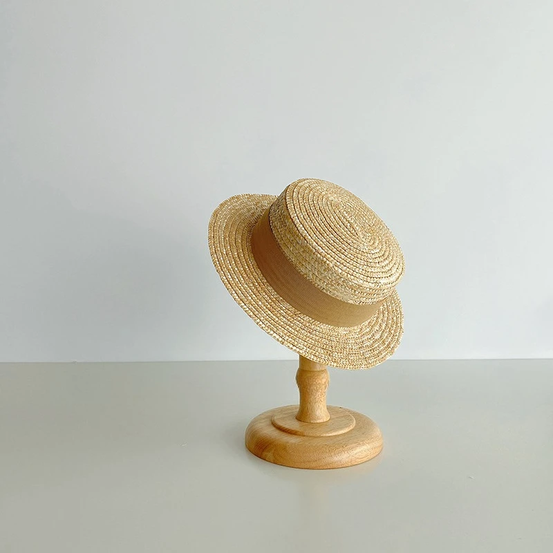 Straw Summer Kids Sun Hat with Wide Brim and Adjustable Strap, 48-52 cm - Image 18