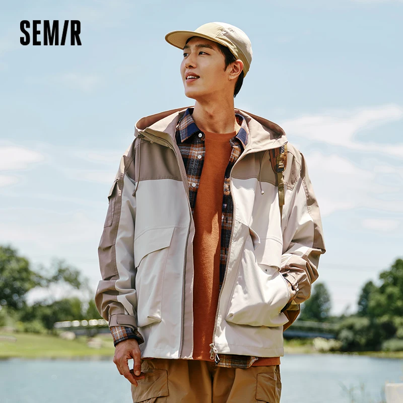 Semir Men's Autumn Waterproof Hooded Jacket - Image 2