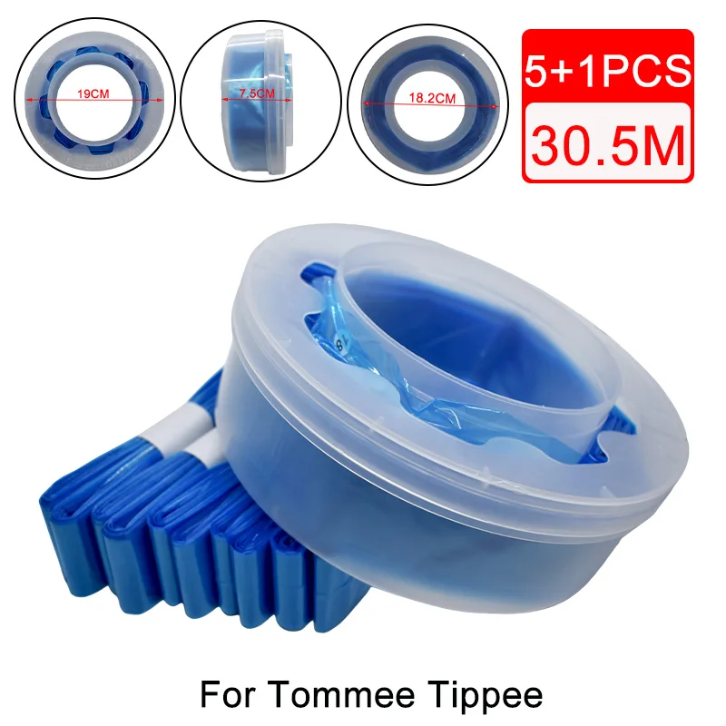 5+1 Set PE Diaper Refill Bags for Tommee Tippee - Image 6