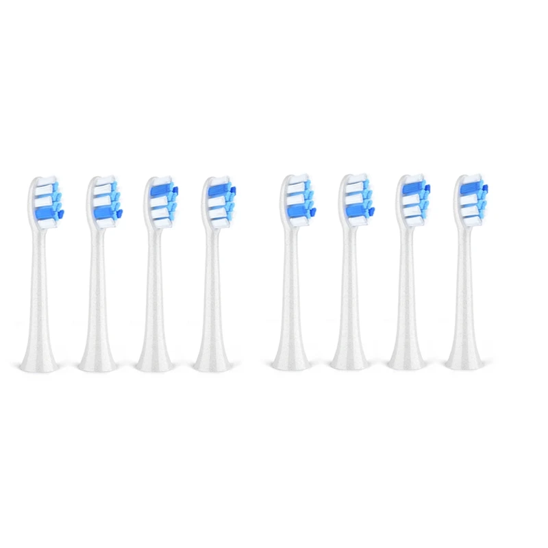 Fairywill Soft Plastic Toothbrush Heads – Compatible with P11, P80 & T9 (4‑16 pcs) - Image 7