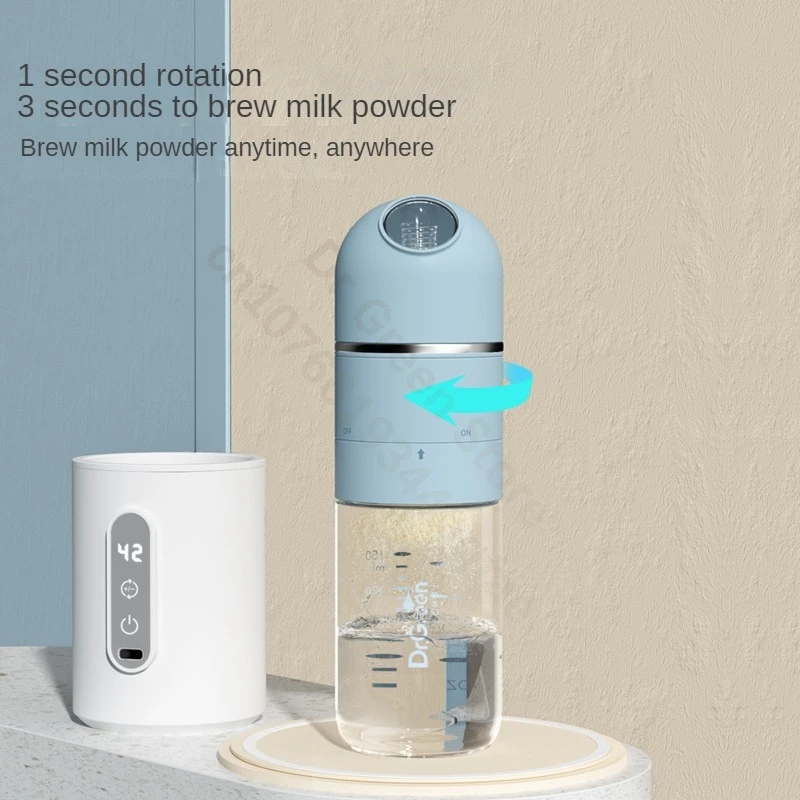 Dr.Green Glass Baby Bottle with Thermostatic Control - Image 4