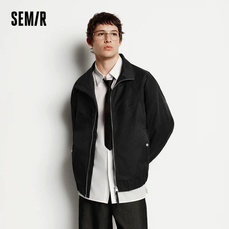 Semir Men's Loose Fit Polyester Jacket - Image 3