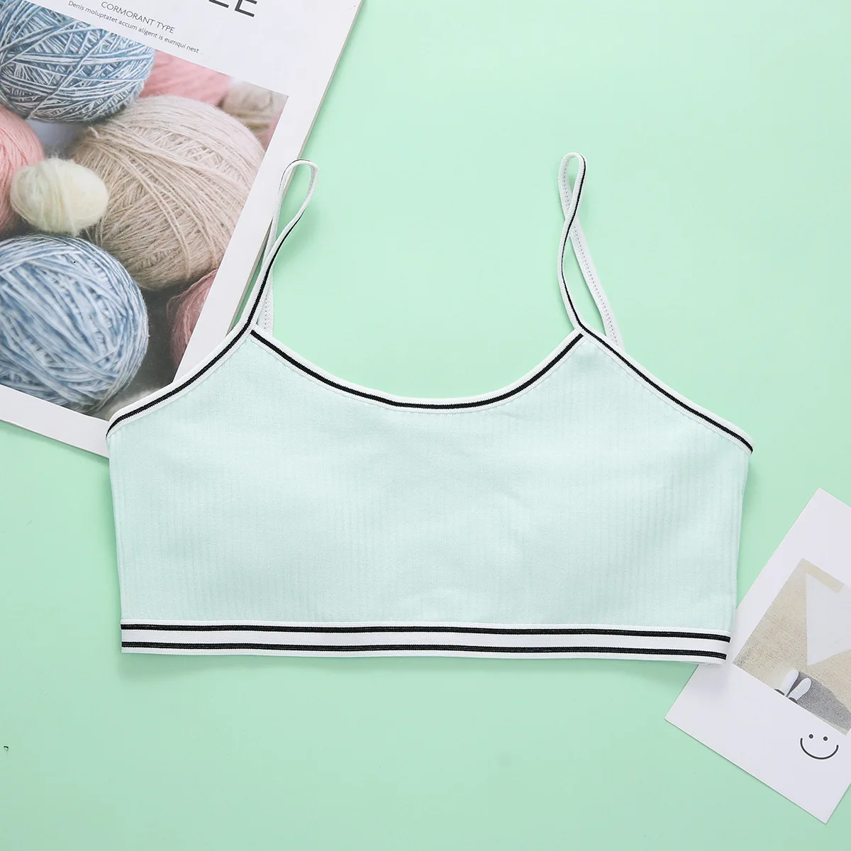 Girls' Cotton Training Bra Vest - Image 9