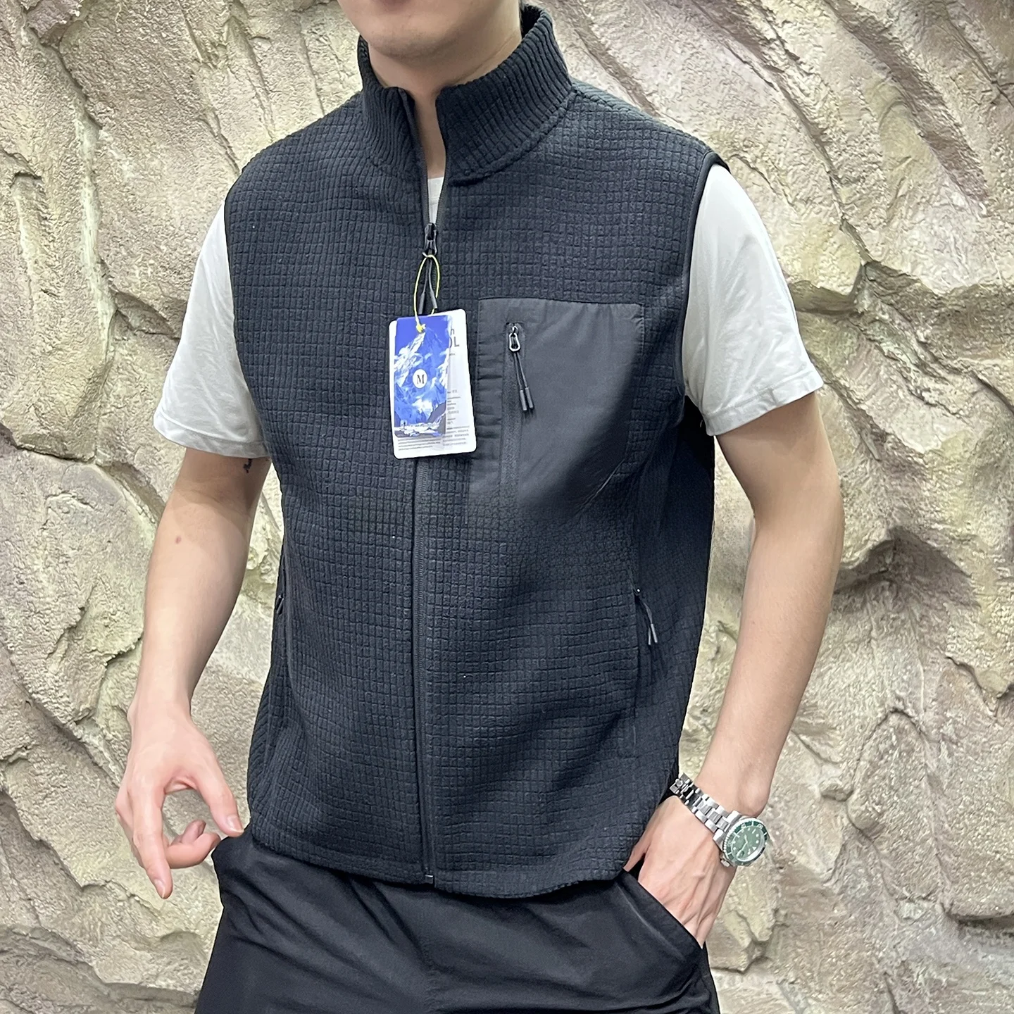 Double-Sided Fleece Windproof Vest - Image 7