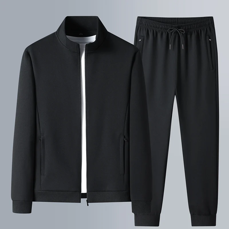 Men's Cotton Polyester Tracksuit Set - Image 8
