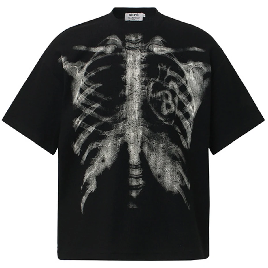 Y2K Oversized Cotton Blend T-Shirt - Image 7