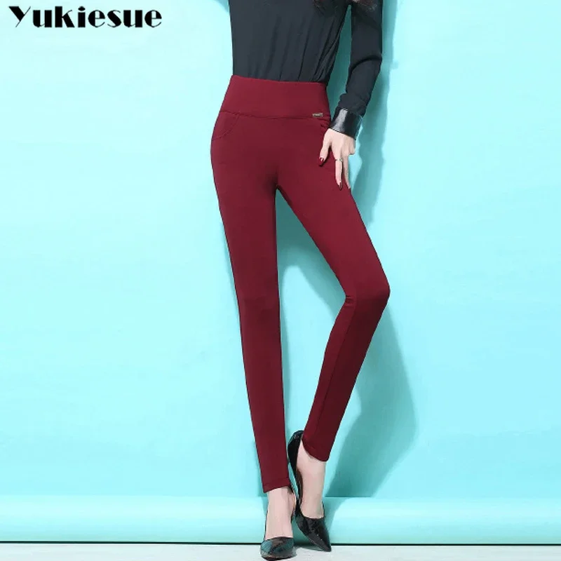 Women's High-Stretch Skinny Pencil Pants - view 4