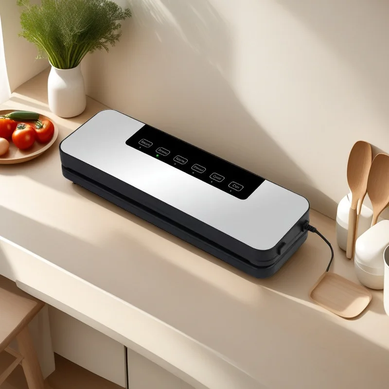 Automatic Dual-Mode Household Vacuum Sealer – Dry & Wet, Electric Stand - Image 3