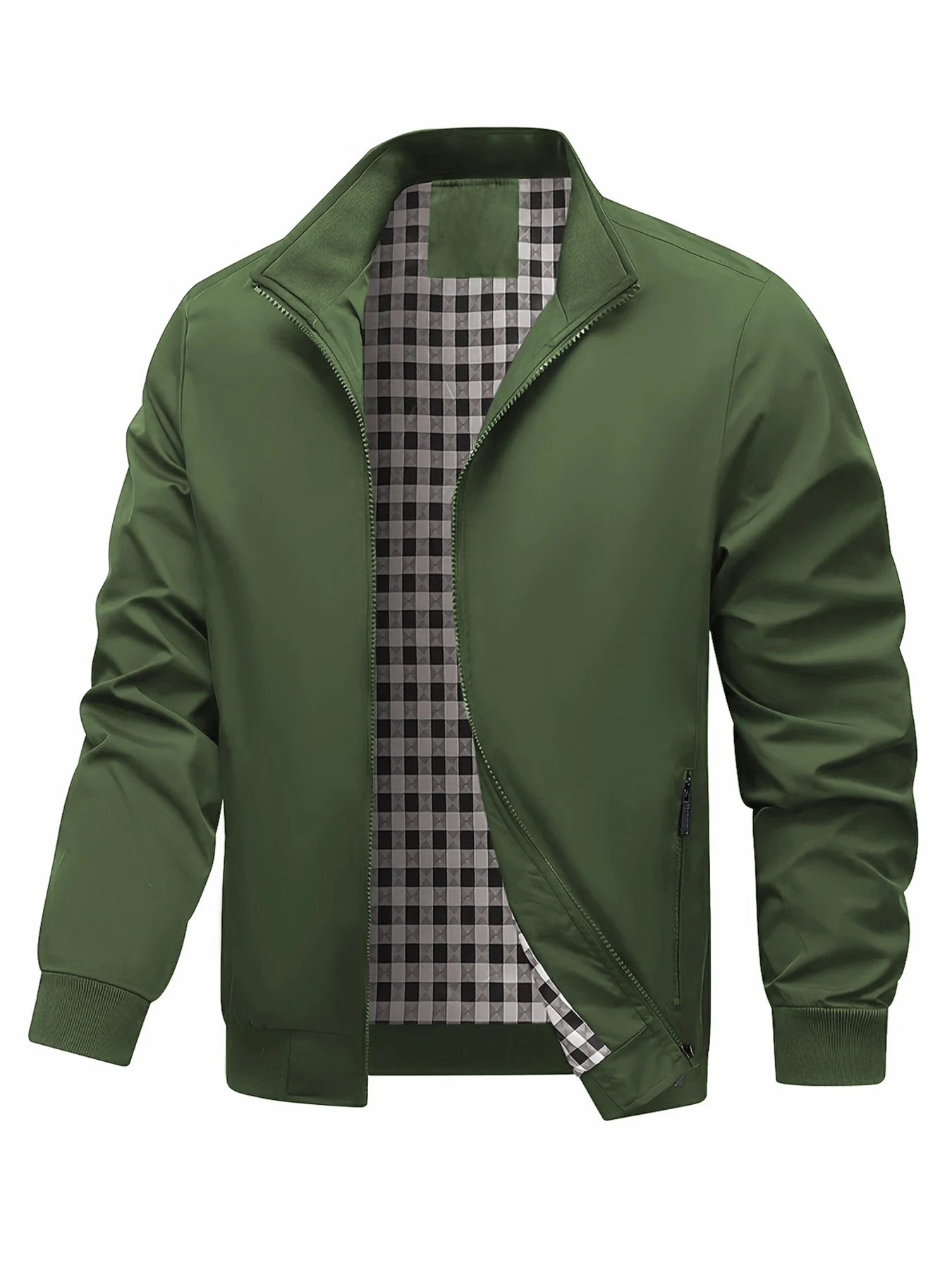 Men's Jackets, Casual Outerwear, New Trendy Jackets for Spring and Autumn, Suitable for Seasonal Changes, Sports, Running, Walking, Shopping, and Casual Wear - Image 9