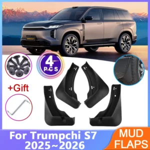 4pcs Car Mud Flaps For GAC Trumpchi S7 2025 2026 Front Rear Mudguards Wheel Anti-splash Fender Guard Mudguards Tools Accessories
