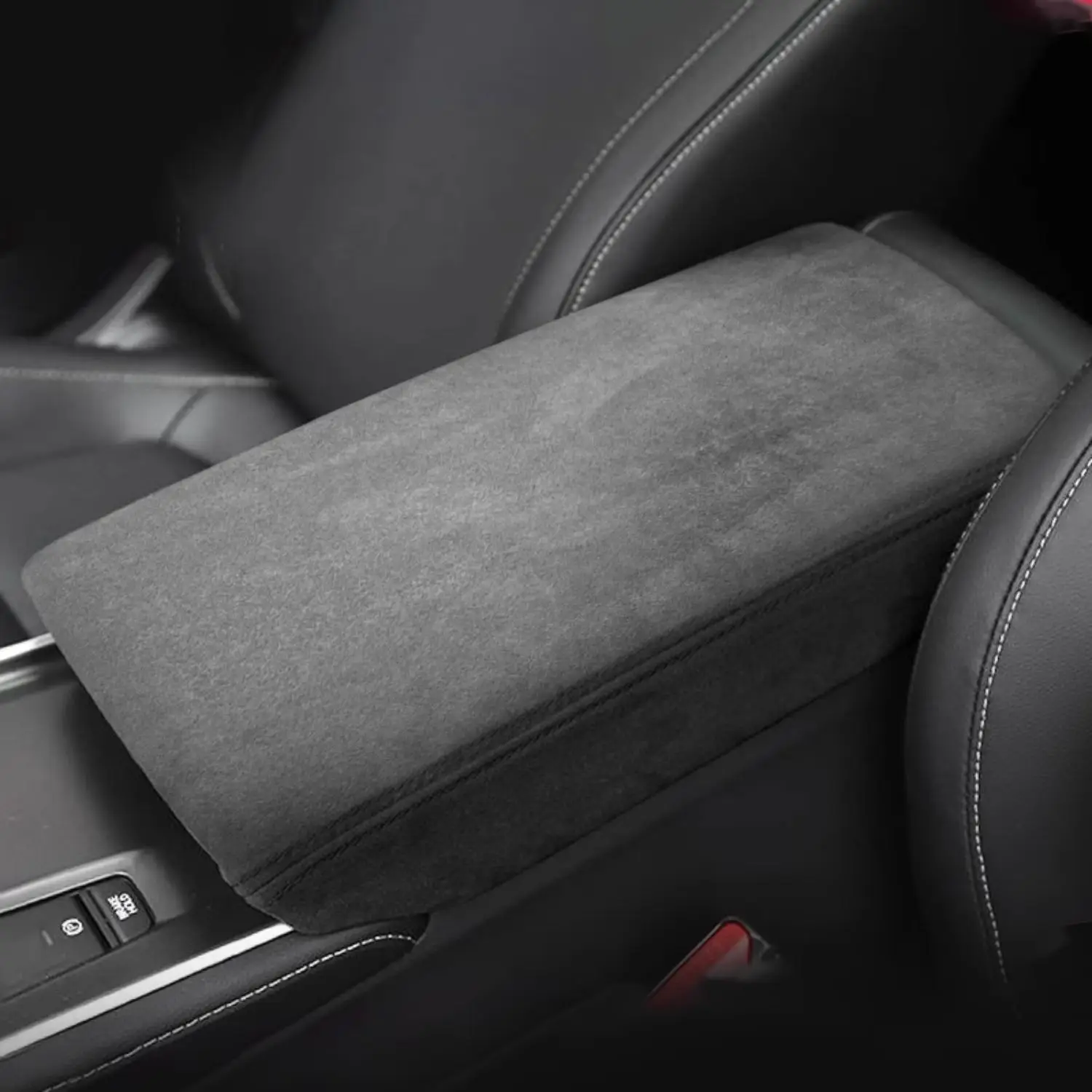 For Honda Accord 2018-2022 Alcantara Car Interior Strips, Center Trim, Gear Knob, Shifter Panel, Window Lift, Armrest Box Lid - Image 4