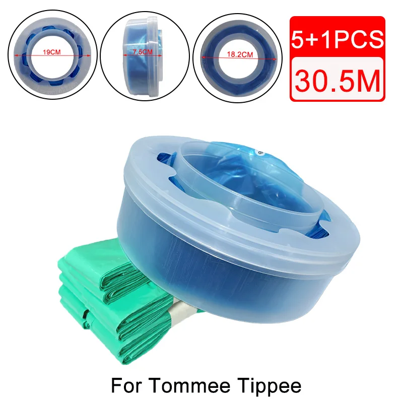 5+1 Set PE Diaper Refill Bags for Tommee Tippee - Image 8