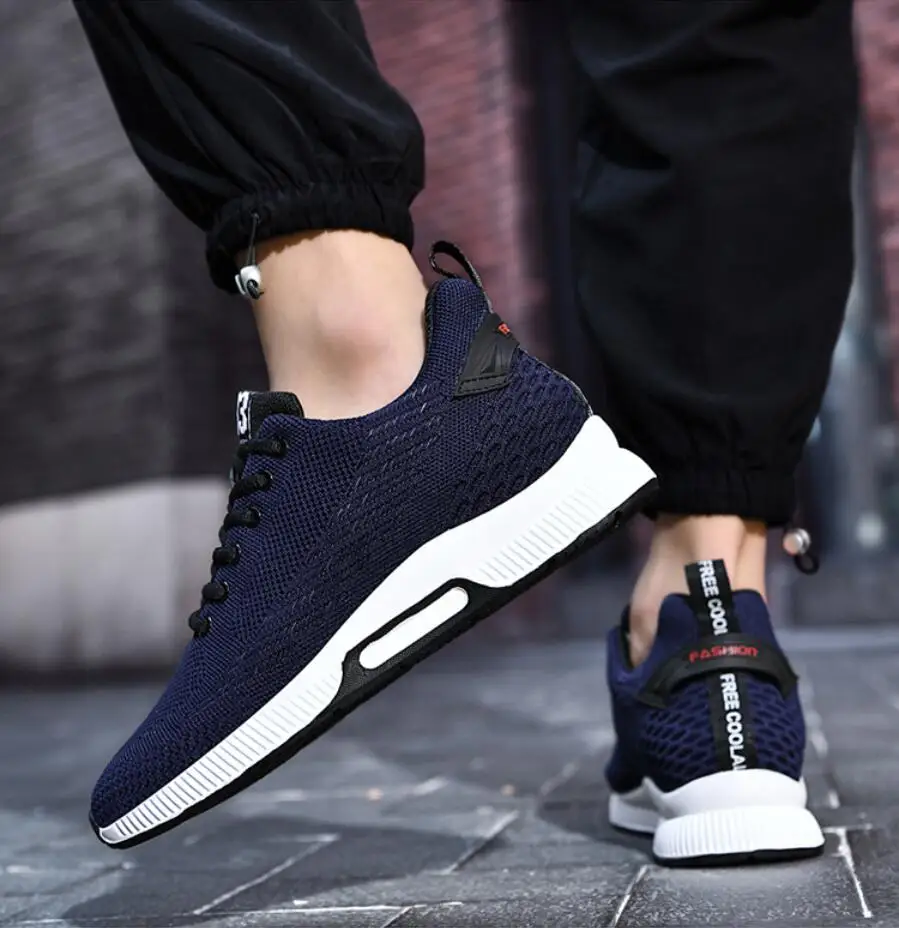 Men's Air Mesh Height‑Increase Sneakers, 6‑8 cm Lift, Lace‑Up - Image 5