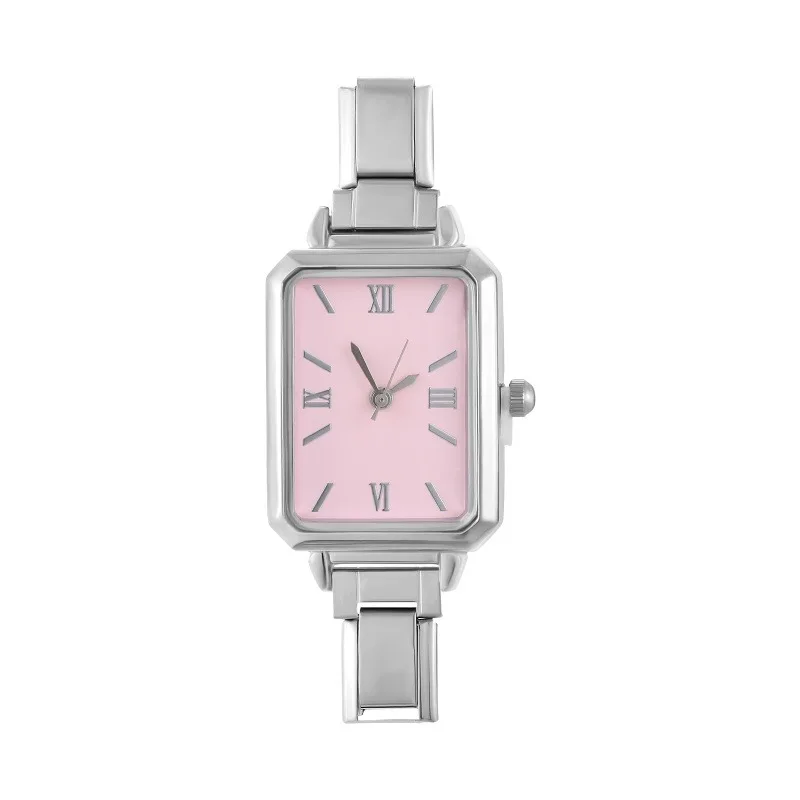 Unisex 9mm Stainless Steel Watch with Italian Elastic Charm – Chain - Image 22