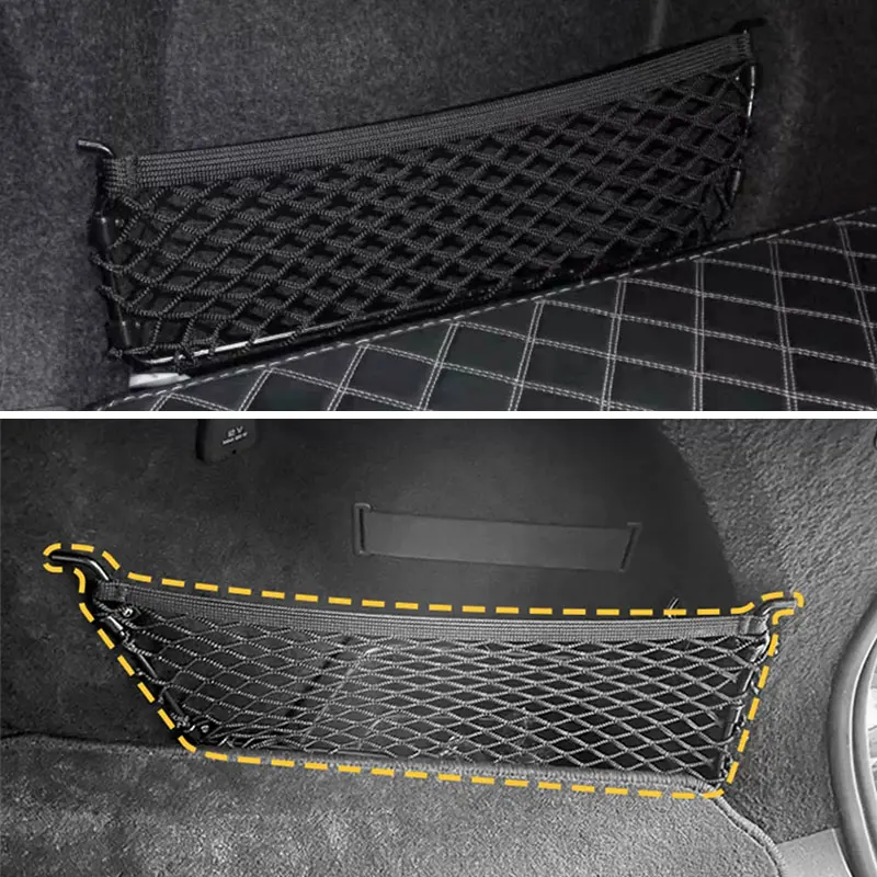 For Volvo trunk side mesh storage partition XC60 S90 V90CC XC90 XC40 C40 car accessories - Image 2