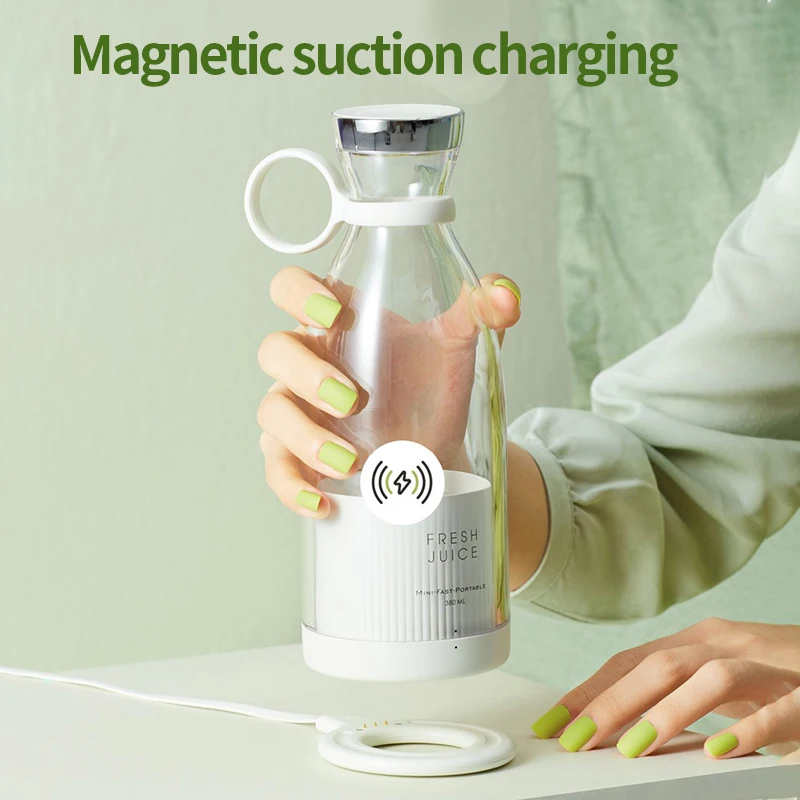 CHUJIN USB Mini Juicer Blender, <500ml Capacity, Auto Pulp Eject - Image 4