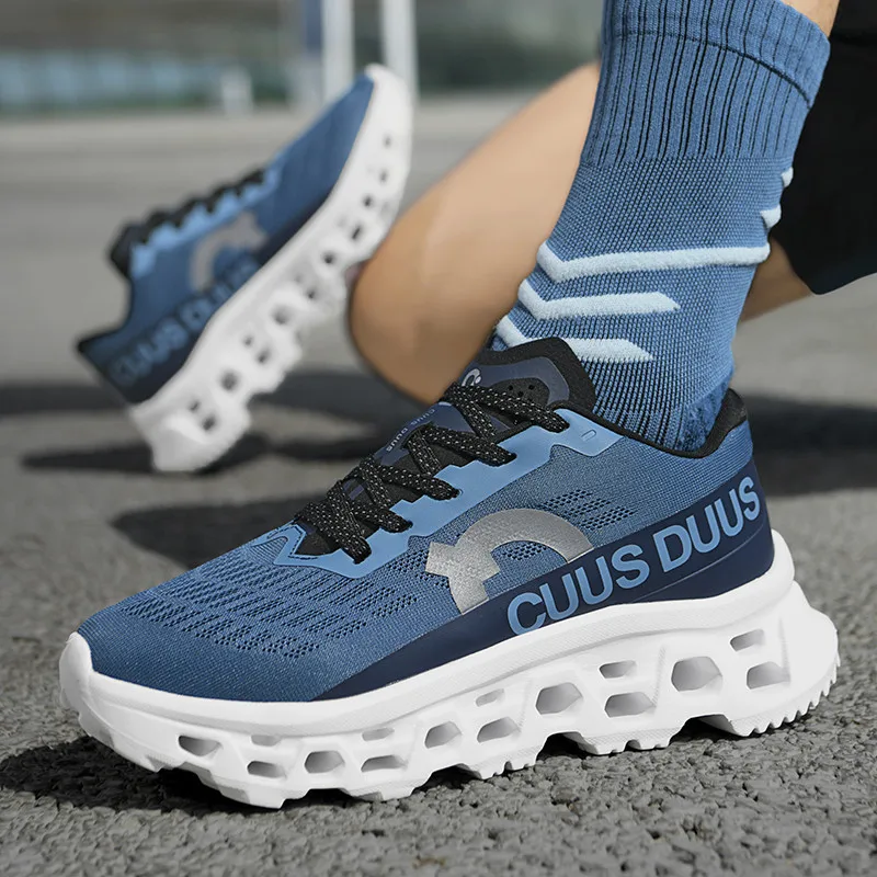 KOYONIT Air Mesh Sneakers – Thick Anti‑Slip Rubber Sole, Height‑Boost - Image 3