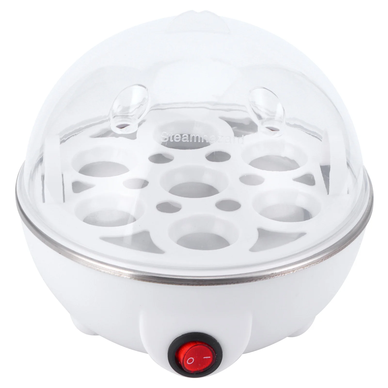 Romellar 350W Electric Egg Boiler – BPA‑Free PP, Single‑Serve