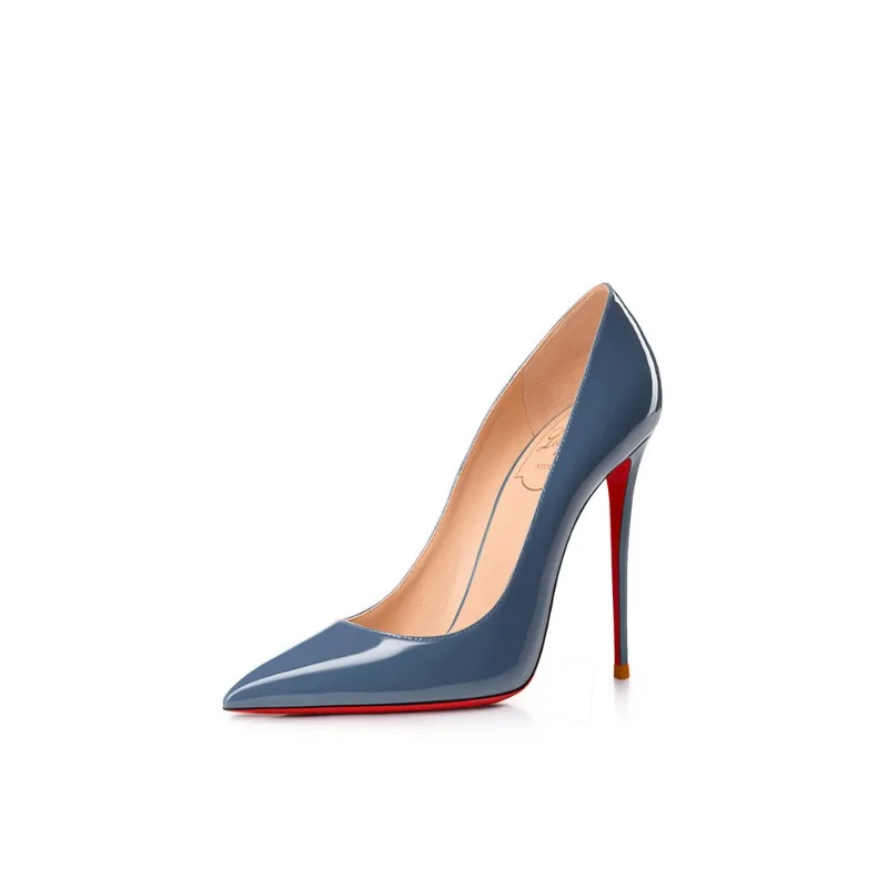 Women's Patent Pointed-Toe Stiletto Pumps - view 4