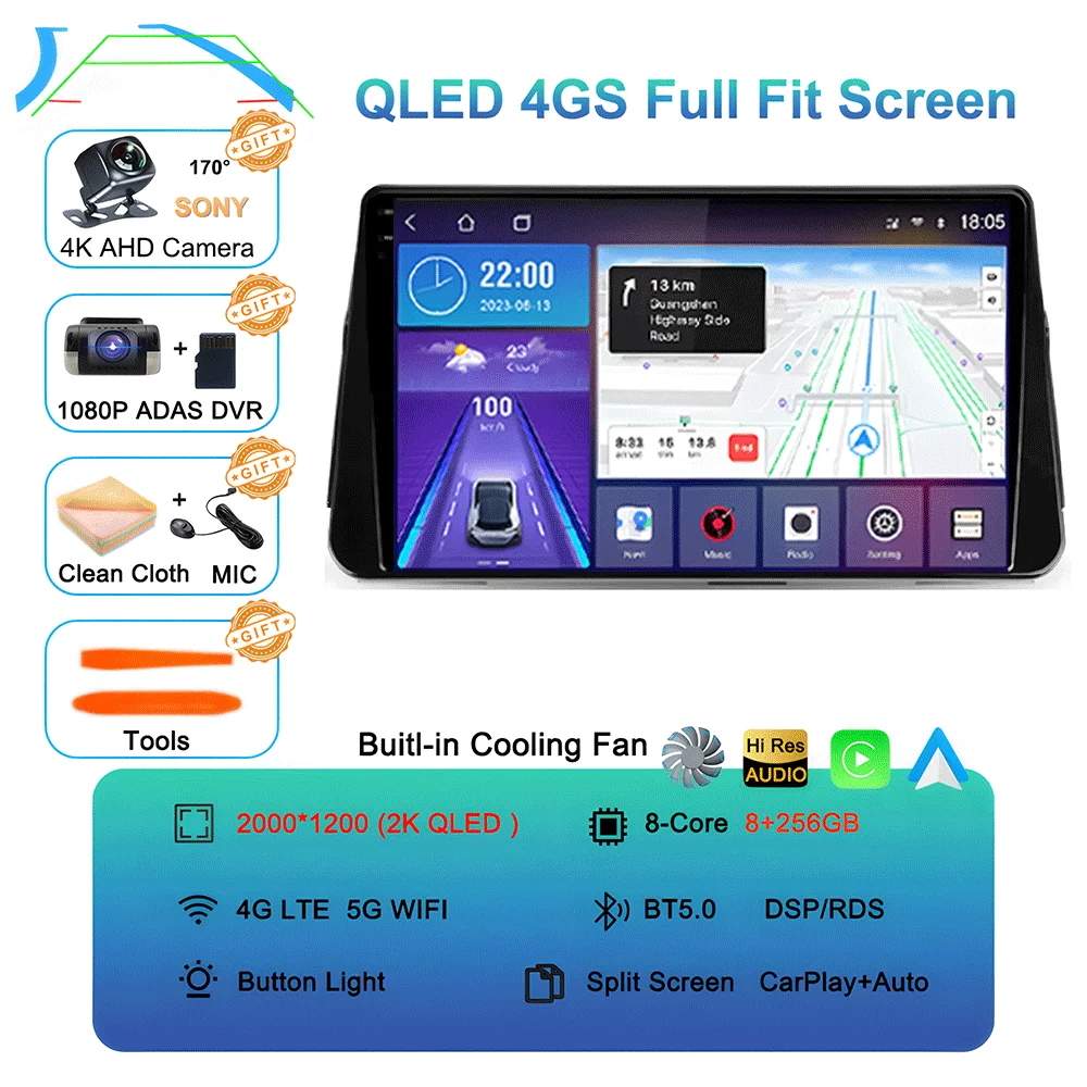 Android 16 For Nissan Kicks P15 2017 - 2021 Car Radio Multimedia Video Player Navigation Stereo GPS Autoradio Carplay NO DVD - Image 14