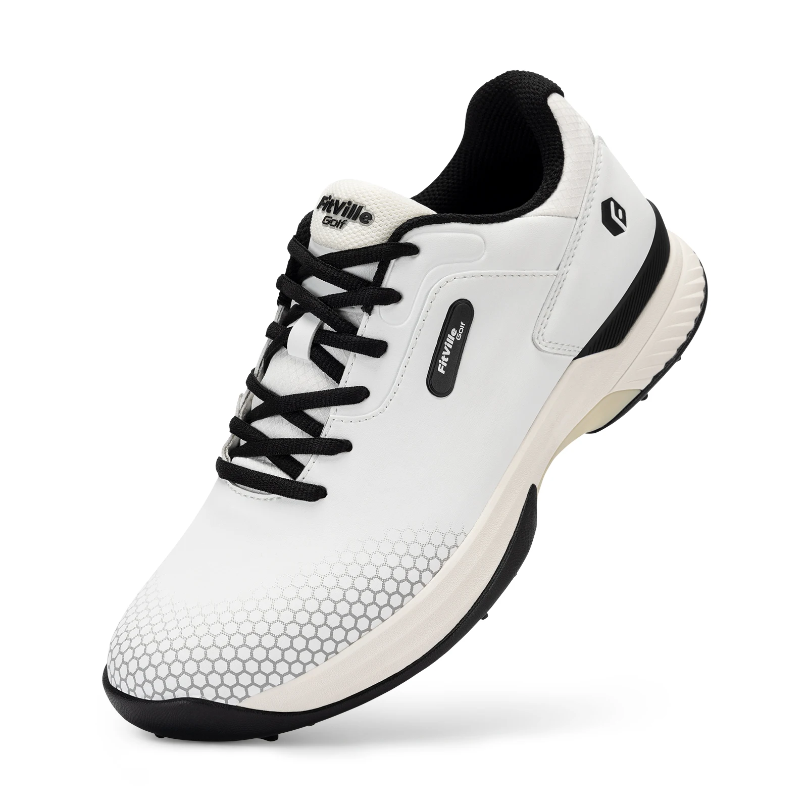FitVille Wide Golf Shoes – Microfiber Upper, Slip‑Resistant Sole - Image 8