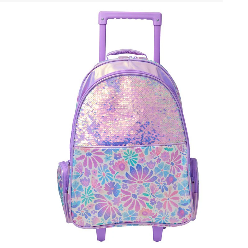 Cartoon PU/Canvas Large Backpack 42×30 cm – Unisex for School Kids - Image 6