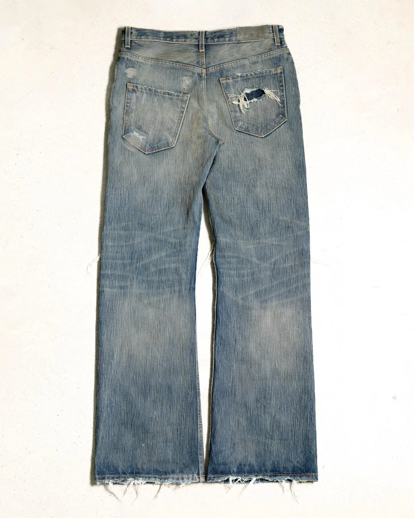 Women's Ripped Wide-Leg Jeans - view 2