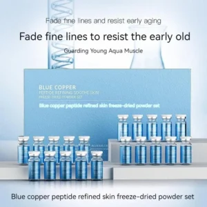 Blue Copper Peptide Freeze‑Dried Powder – 20 Anti‑Wrinkle & Acne Serum