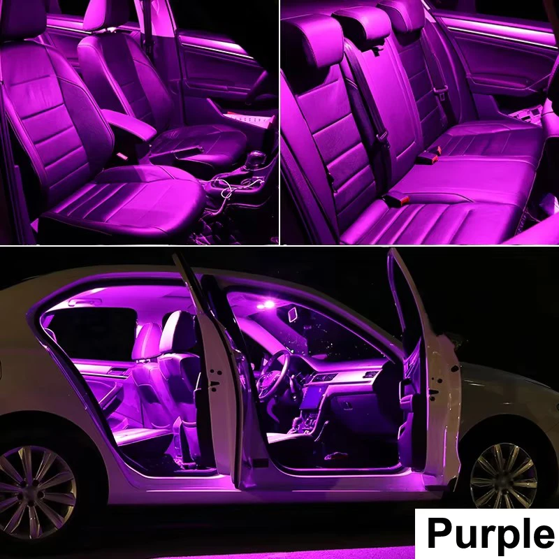 12Pcs Cars Accessories For Lexus ES ES240 ES350 2007 2008 2009 2010 2011 2012 Canbus Trunk Vanity Mirror LED Interior Light Bulb - Image 7