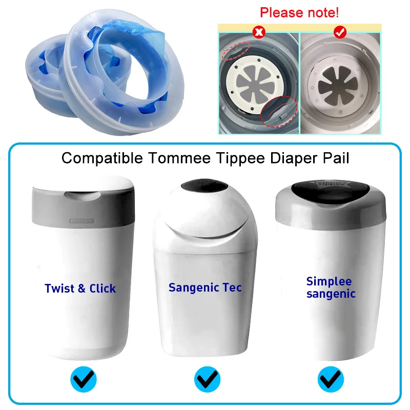 5+1 Set PE Diaper Refill Bags for Tommee Tippee - Image 4