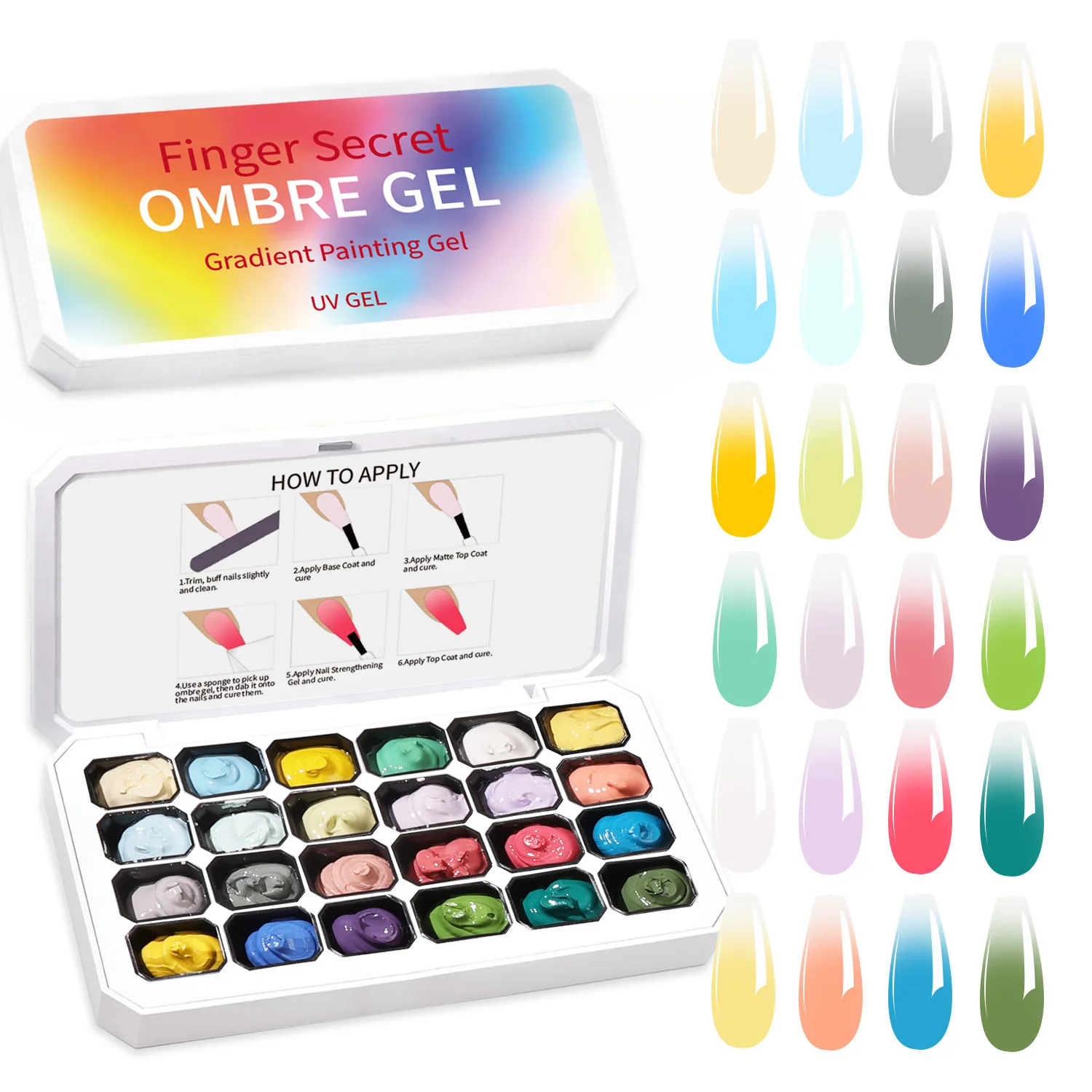 24-Color 4-in-1 Semi-Permanent Gel Nail Polish – UV/LED Soak‑Off - Image 11