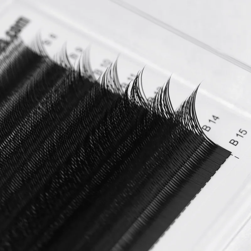 Sense Lashes YY Shape Synthetic Eyelash 0.07 mm, 16‑Row Kitten Lashes - Image 5
